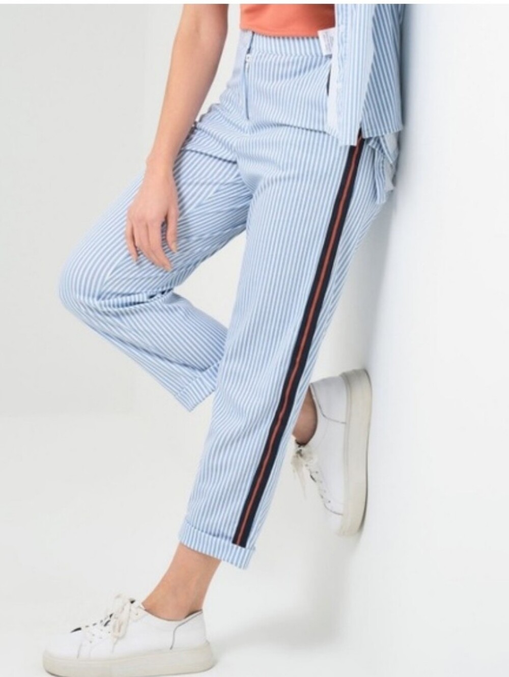 Anatomie Women's XS Tate Striped Cropped Pants New With Tags